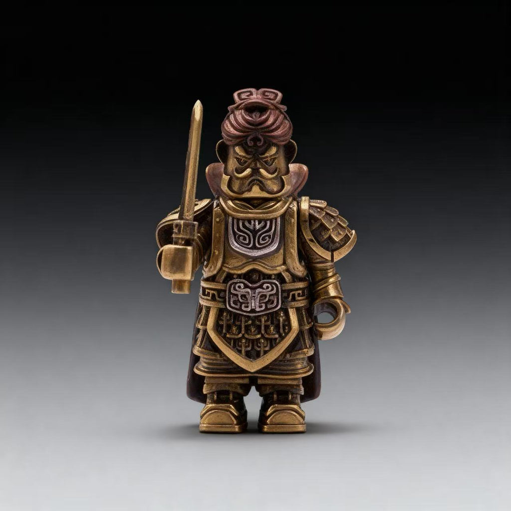 Bronze Qin General Figurine